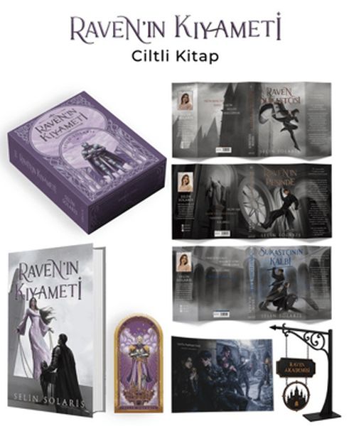 Raven'ın Kıyameti – Raven Akademisi Serisi 3 Kutulu