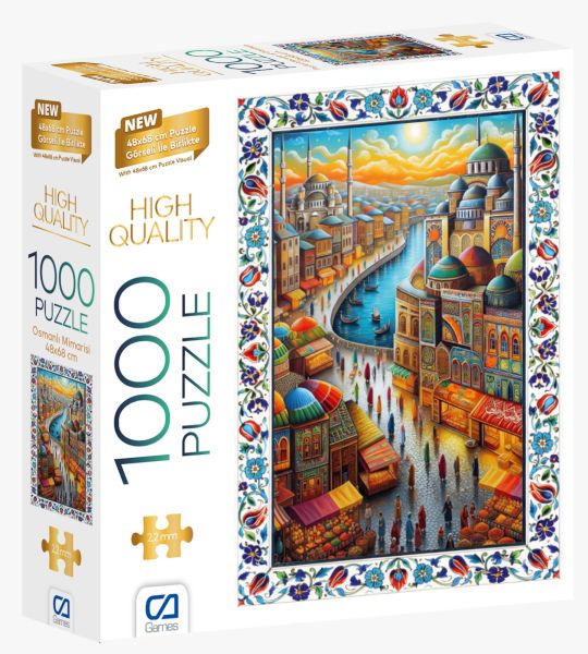 Osmanlı Mimarisi Puzzle 1000