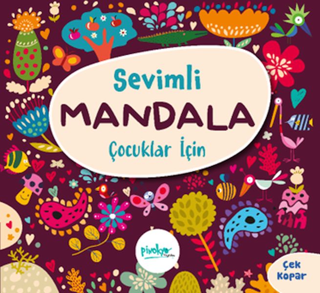 Çocuklar İçin Sevimli Mandala