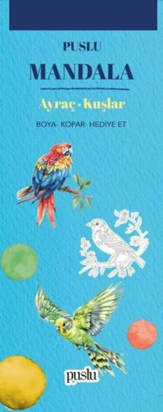 Mandala Ayraç - Kuşlar