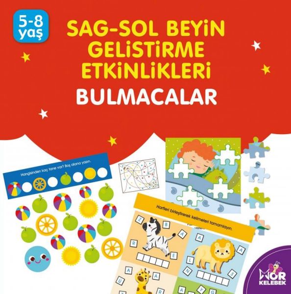 Sağ-Sol Beyin Geliştirme Etkinlikleri Bulmacalar